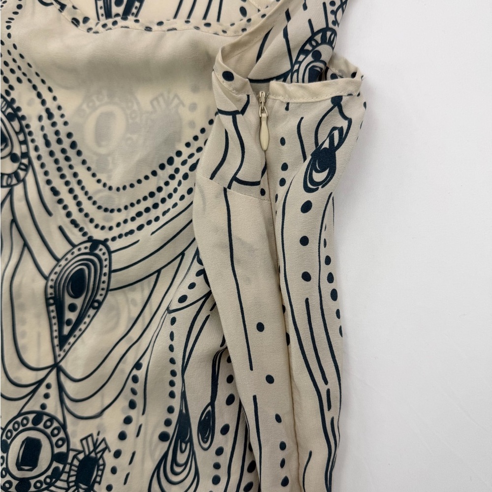 UO Silence + Noise Flapper Inspired Silky Ruffle Hem Tank Dress XS - Picture 4 of 9